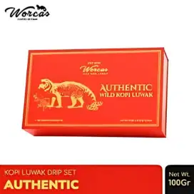 Worcas authentic wild kopi luwak drip filter 100gr