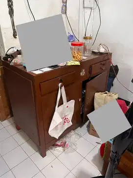 [BEKAS] MEJA TV/ MEJA + LACI SERBAGUNA