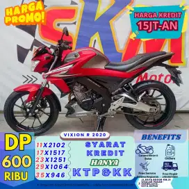 ( Vixion R tahun  2020  dp:600 proses 1hari bawa pulang motor) credit