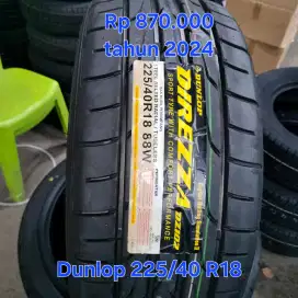 Dunlop direzza 225/40 R18 tahun 2024