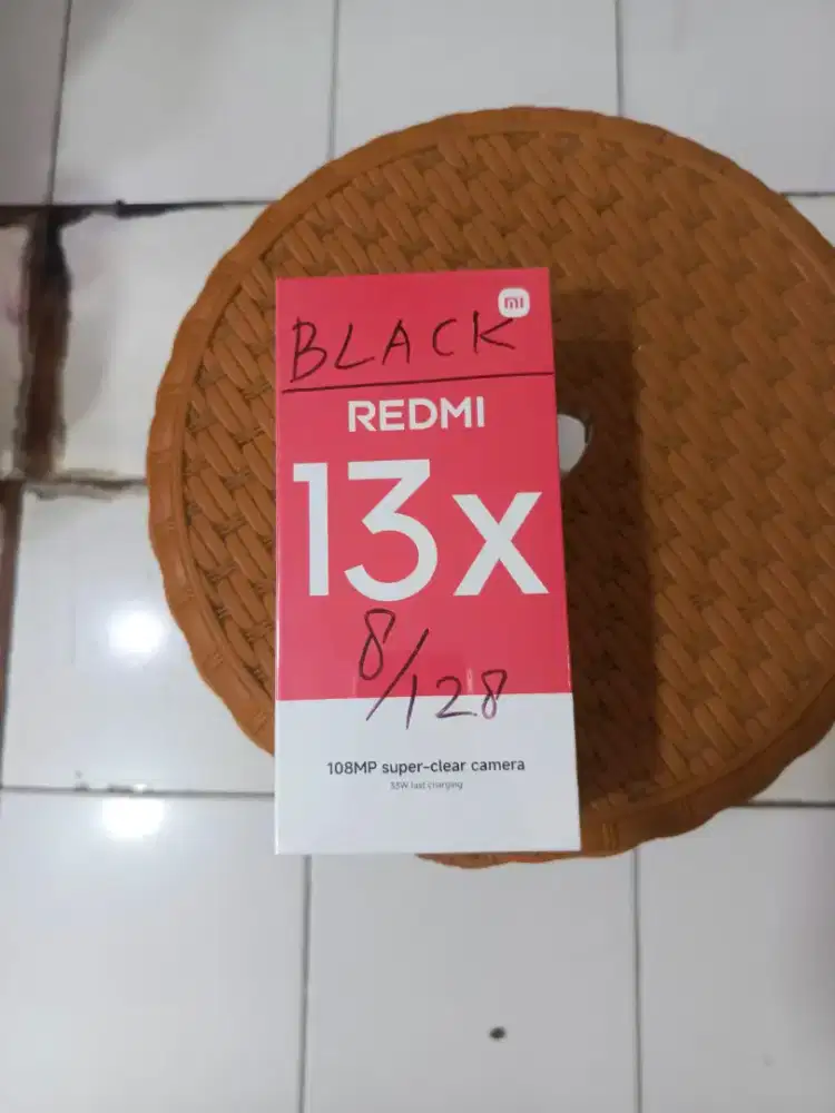 Xiaomi redmi 13x 8/128 new resmi