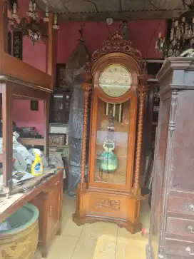 jam lantai grandfather clock junghans made in germany