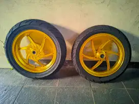 Velg delkevic aerox old + ban FDR