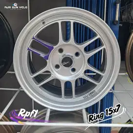 Enkei Rpf1 Ring 15 lebar 7 
pcd. 4x100 Et. 40