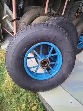 Roda gerobak ring 8