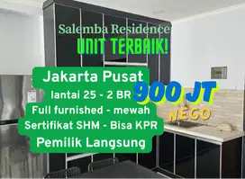 Apartemen Salemba Residence - Unit Terbaik - 2BR - Jakarta Pusat