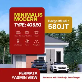 Launching Cluster Pucangan Kartasura, 1 Lantai, Minimalis Modern