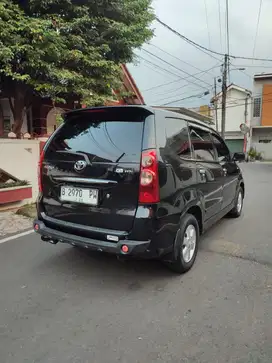 Toyota Avanza G manual th 2008 hitam nopol genap jakarta timur