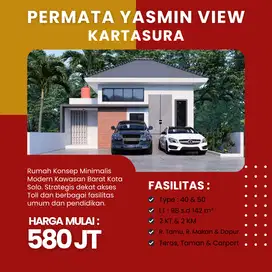 Hunian Premium Dekat Pusat Kota Solo, Minimalis Modern, Harga Promo