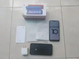 Xiaomi Redmi 8 Dualsim 4G Ram 4/64GB Lengkap dari baru Onyx Black