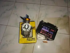 karburator pe 28 & aki gs