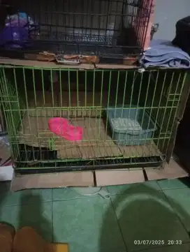 KANDANG KUCING Lipat ukuran 75