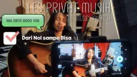 Les Privat Vokal Gitar Piano Keyboard Drum Kursus Musik