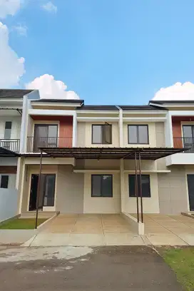 Rumah 2 Lt Harga Ekonomis 15 Menit Akses ke Stasiun Rawabuntu