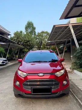 Low KM Ford Ecosport 2015 Titanium Sunroof Nol Spet Red Candy