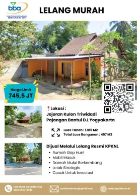 LELANG RUMAH MURAH