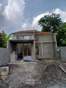Rumah murah Ditengah Kampung siap huni bulan depan 6x13