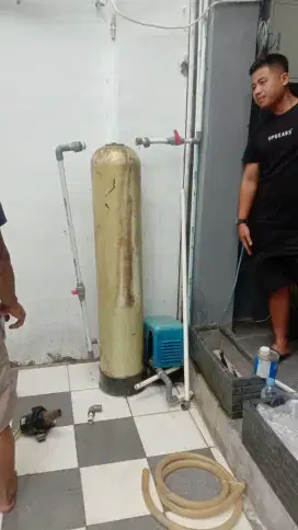 Ganti media filter air