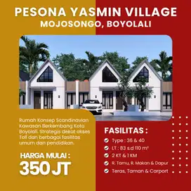Jual Rumah Murah Boyolali, One Gate System: 200m Puskesmas Mojosongo