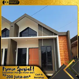 RUMAH 2 KAMAR AKSES STRATEGIS DEKAT JALAN UTAMA MULAI 200JUTAAN