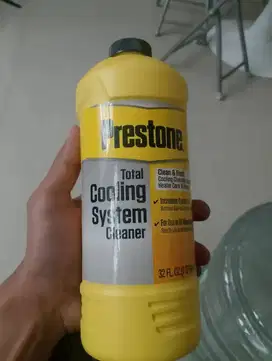 Pembersih radiator merk prestone total cooling system