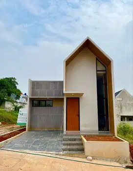 Rumah Cantik dalam Cluster Islami di Cinangka Depok Free Furniture