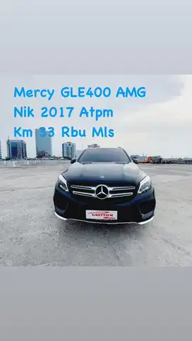 Mercy GLE400 AMG Nik2017 Black on black Siap Pakai