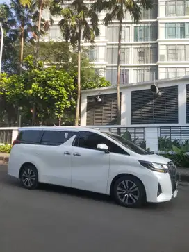 DIJUAL ALPHARD 2,5G TAHUN 2021 AKHIR LOW KM