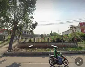 Tanah Strategis Tepi Jalan utama kh Hasyim Asyari Cipondoh tangerang