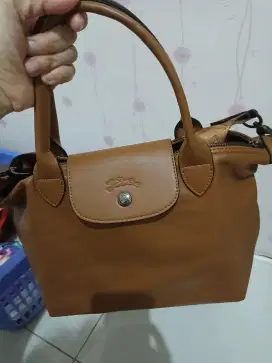 Tote bag Longchamp medium cuir
