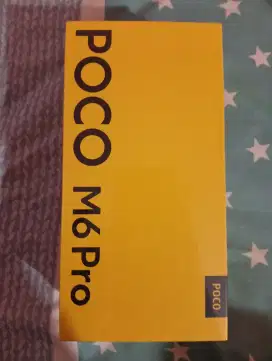 Poco M6 Pro 8/256 Black Original Garansi Resmi