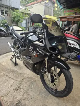 DIJUAL CASH KAWASAKI NINJA RR OLD 150 THN 2010 PAJAK IDUP SIAP GAS