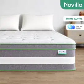 Kasur Novilla Ice mint spons busa springbed