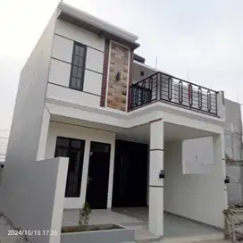 Rumah Impian keluarga Milenial 2 lantai selangkah Lrt cibubur