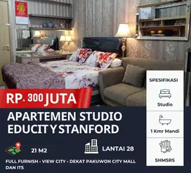 EDUCITY dekat ITS ‼️ Apartemen Studio Furnish Pakuwon City dekat ITS