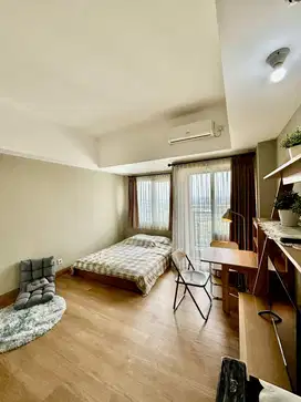 Sewa Apartemen Studio LRT City Gateway Park Jatibening Gaya K-drama