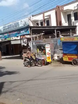 dijual gerobak teh solo & lapaknya
