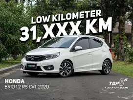 BRIO RS AT 2020 |KM LOW 31rb |PUTIH