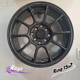 Rays ZE40 Ring 15 lebar 6,5 
pcd. 4x100/114,3 ET. 40 4pcs Brio