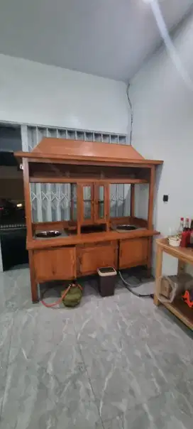 Dijual gerobak bakso bekas