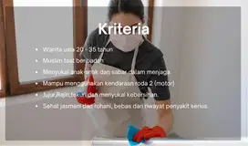 Lowongan Kerja ART (Asisten Rumah Tangga) - Ujungberung Bandung