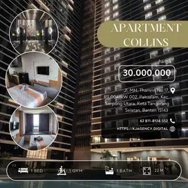 Tinggal Mewah & Strategis di Apartemen Collins – Sewa MURAH!!