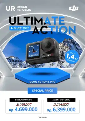 Promo Dji Osmo Action 5 pro