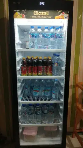 Kulkas minuman Merk Glazell