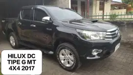 Istimewa: Hilux Double Cabin G Manual 4x4 Tahun 2017, Sangat Terawat