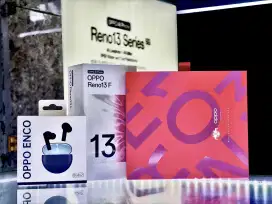 Oppo Reno 13F 16/256 New Segel Garansi Resmi Oppo Gratis Encobuds 2