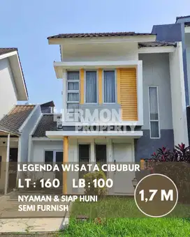 Legenda Wisata , Rumah siap huni semi furnish , harga nego , bisa KPR