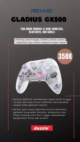 Joystick Rexus Gladius GX500