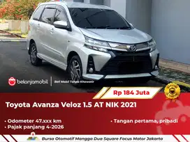 [ PAJAK PANJANG ] Toyota Avanza Veloz 1.5 AT Silver 2021/2022