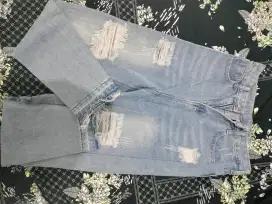 CELANA JEANS ROBEK WANITA